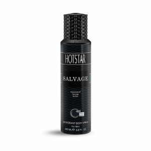 اسپری بدن مردانه بدن مردانه سالویج Salvage هات استار حجم 200 میلی لیتر