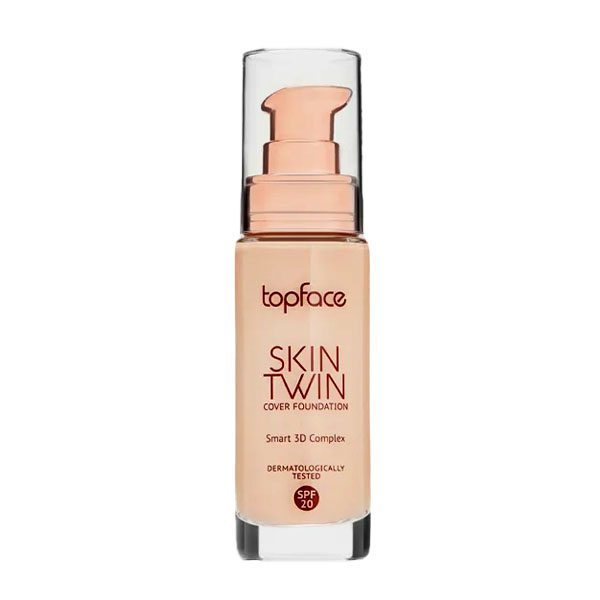 کرم پودر اسکین توین 006 تاپ فیس SPF20 حجم 32 میلی لیتر